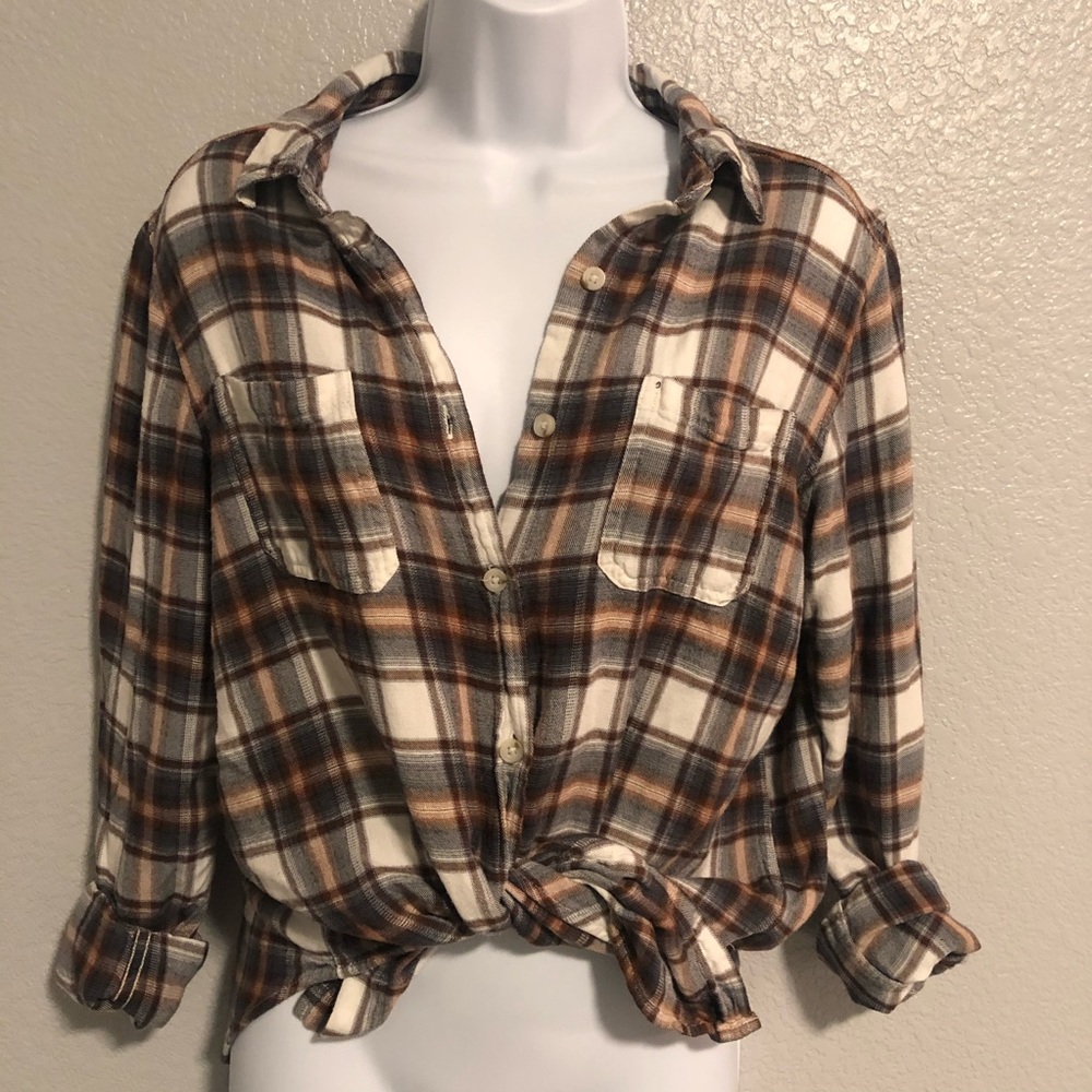 Large Fall Flannel